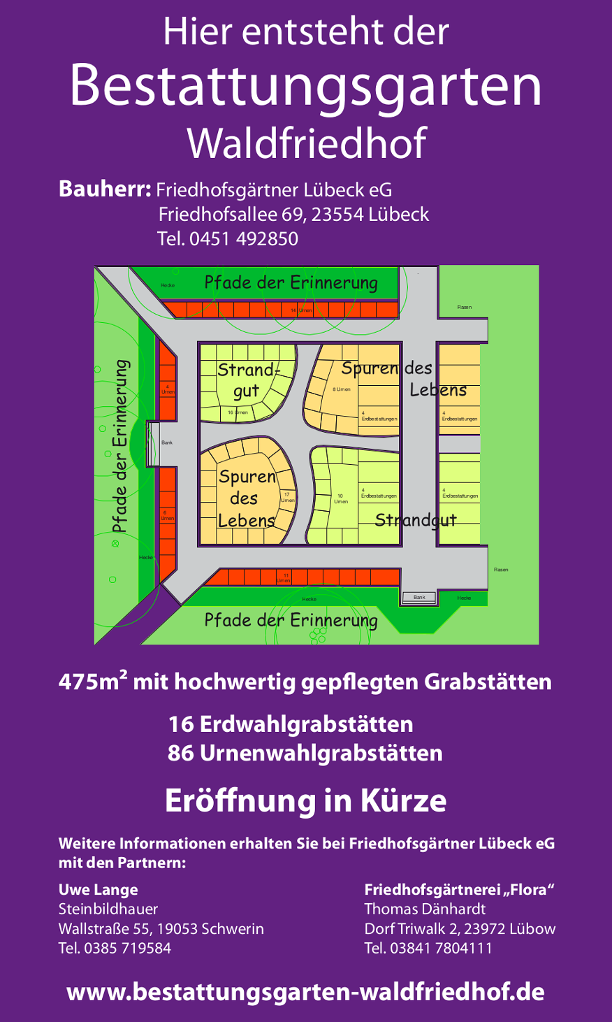 Bestattungsgarten Waldfriedhof Schwerin